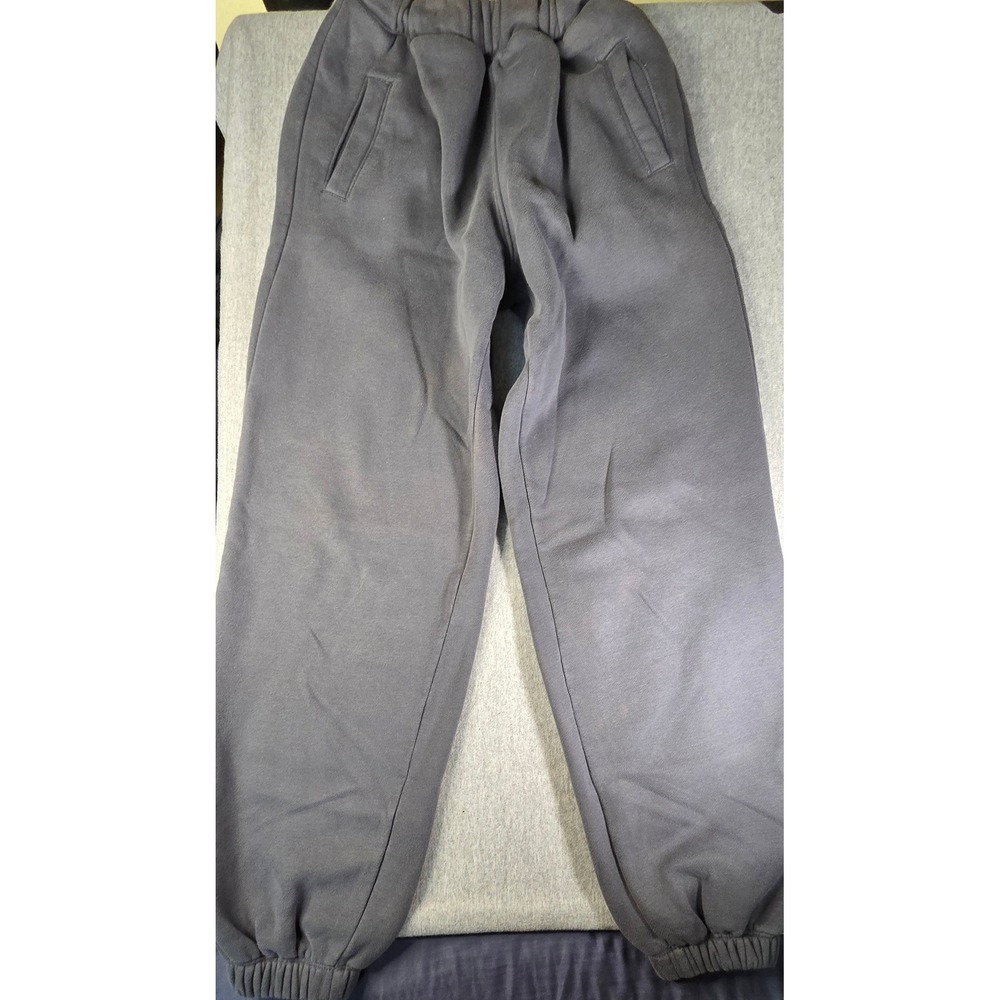 Abercrombie & Fitch Sweatpants XXS Dark Gray Fleece Joggers High Rise Pockets